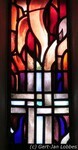 Detail van het grote Pinksterraam, Remonstrantse kerk - Amsterdam
<br/>
Gert-Jan Lobbes, 2016